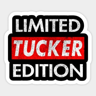 Tucker Sticker